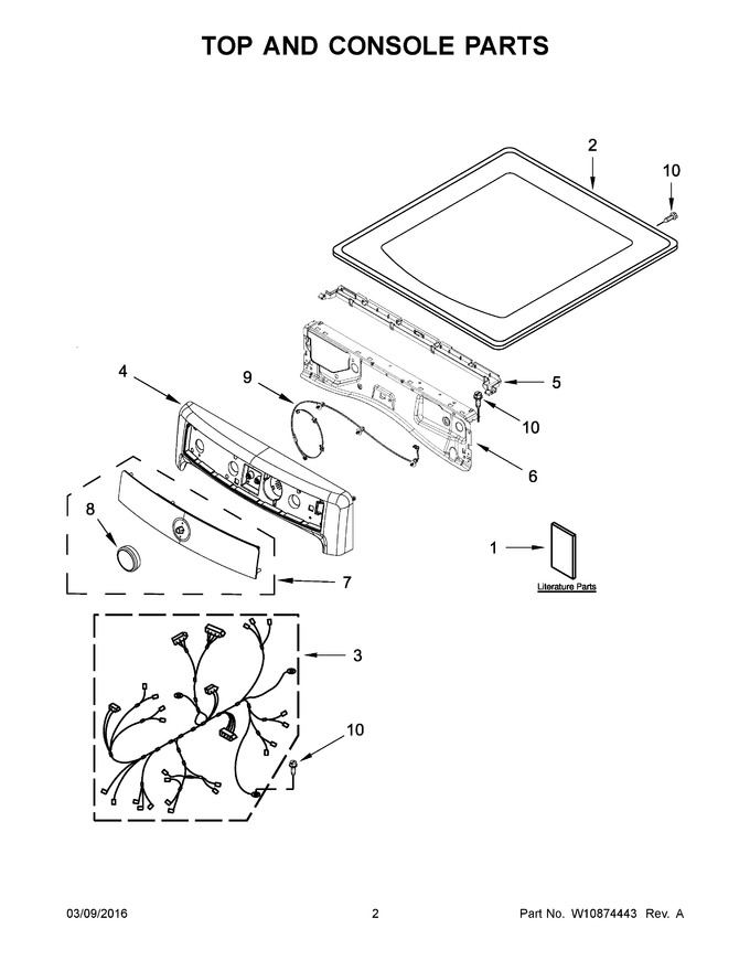 Diagram for YMED3500FW0