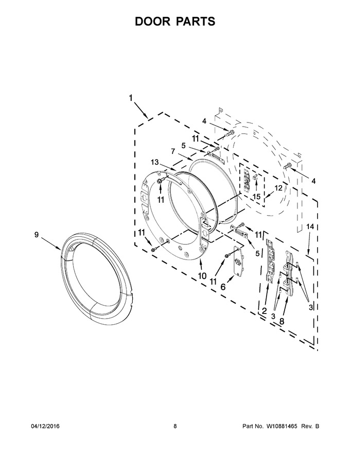Diagram for YNED5800DW1