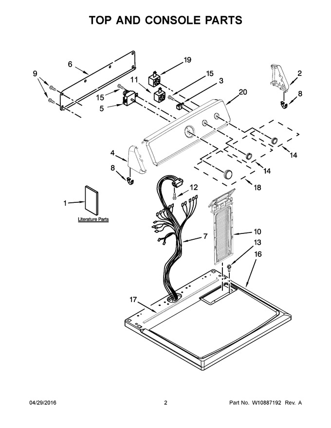 Diagram for MGDC215EW2