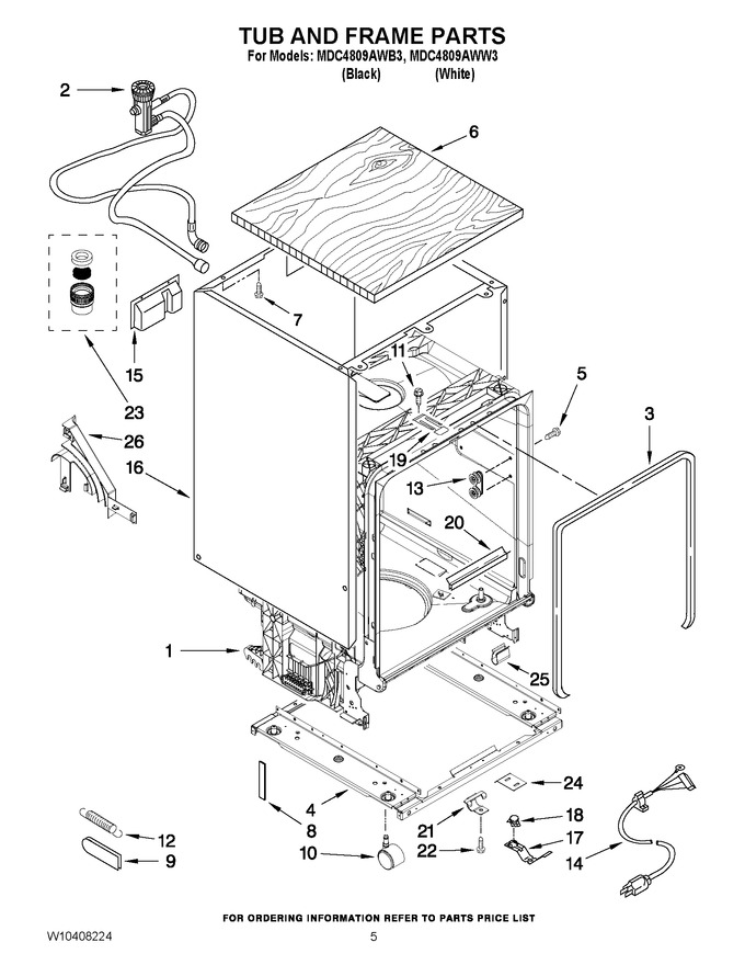 Diagram for MDC4809AWW3