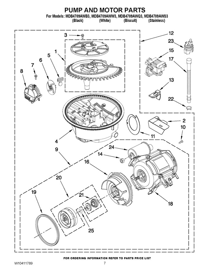Diagram for MDB4709AWW3