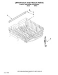 Diagram for 09 - Upper Rack And Track Parts