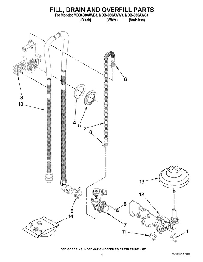 Diagram for MDB4630AWW3