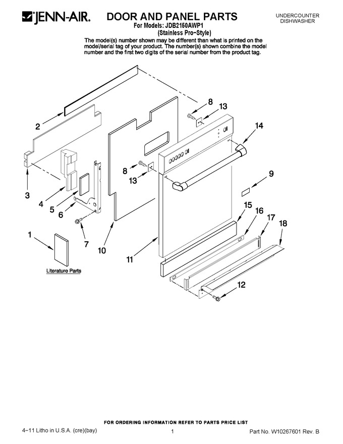 Diagram for JDB2150AWP1