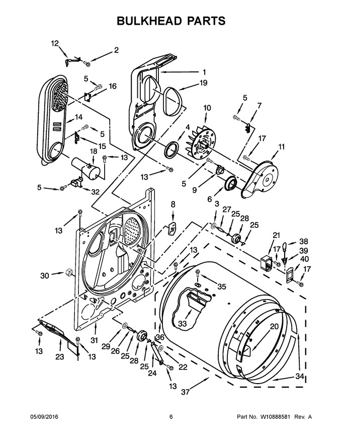 Diagram for MGDC555DW3