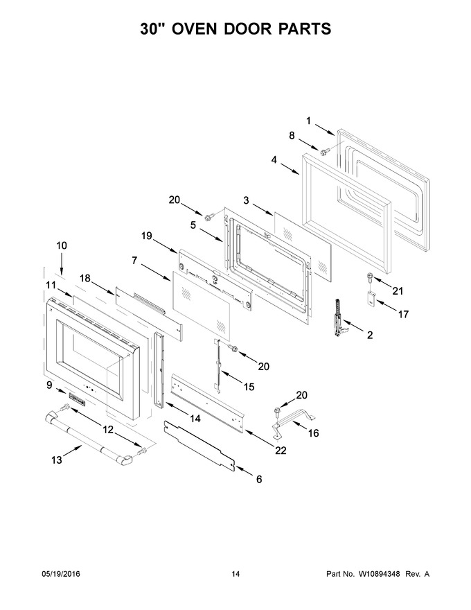 Diagram for JLRP548WP00
