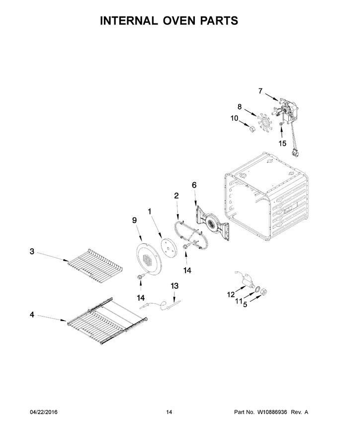 Diagram for JLRP430WP00