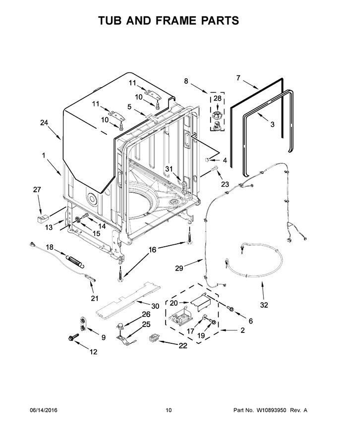 Diagram for JDB9200CWX3