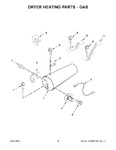 Diagram for 06 - Dryer Heating Parts-gas