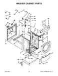 Diagram for 10 - Washer Cabinet Parts