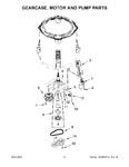 Diagram for 05 - Gearcase, Motor And Pump Parts