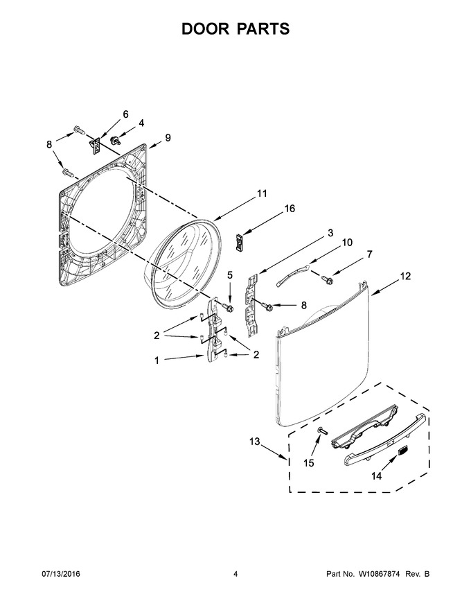 Diagram for MHW3505FW0