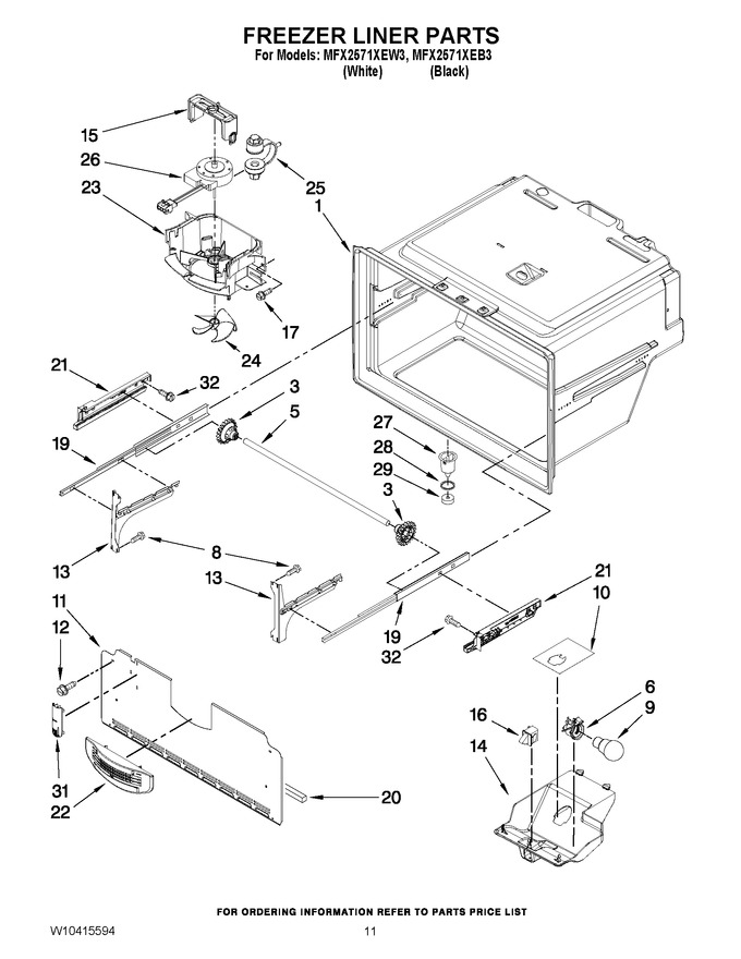 Diagram for MFX2571XEB3
