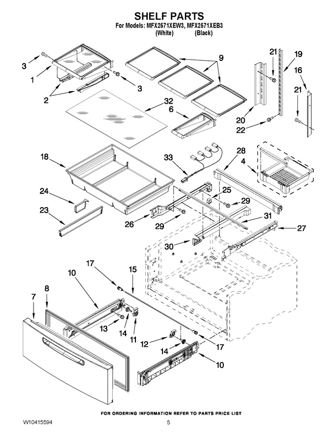Diagram for MFX2571XEW3