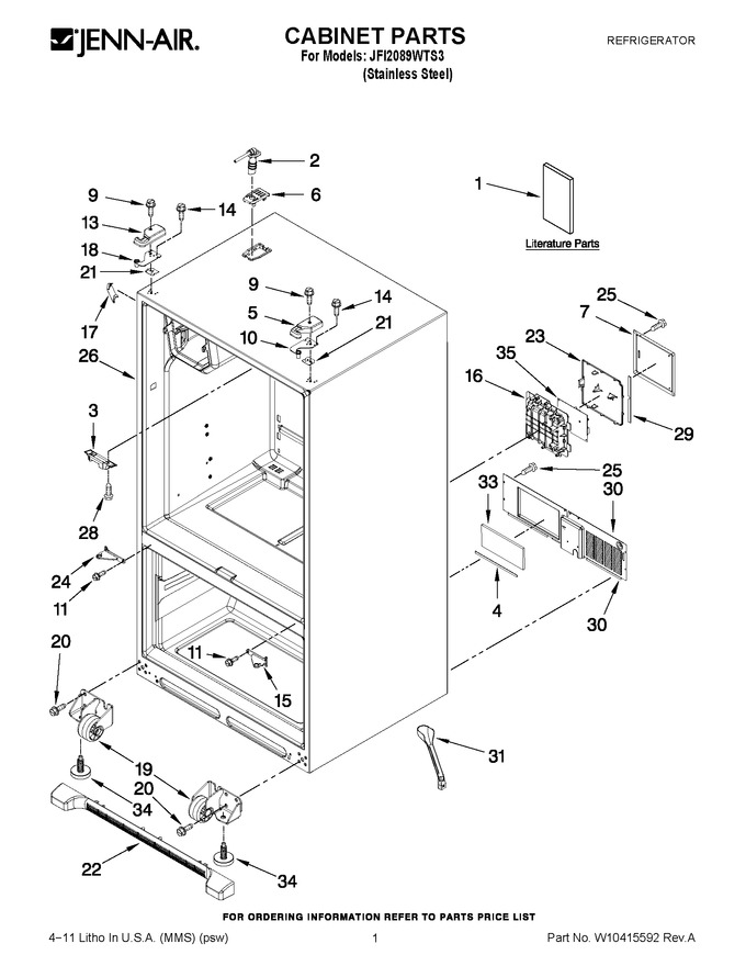 Diagram for JFI2089WTS3