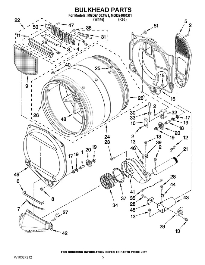 Diagram for MGDE400XW1