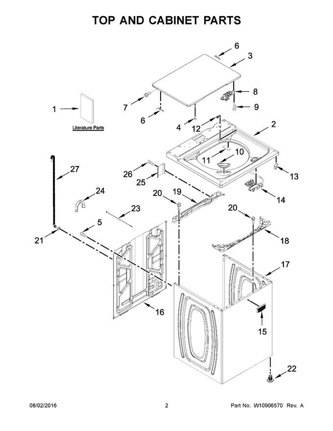 Diagram for MVWC416FW0