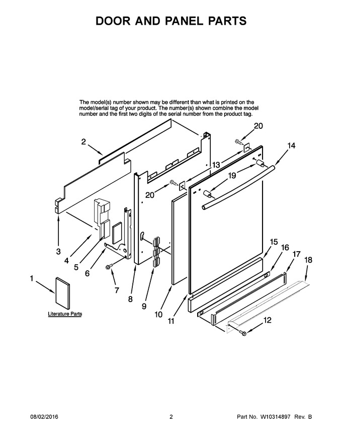 Diagram for JDB1255AWB2