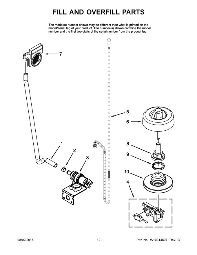 Diagram for JDB1255AWW2