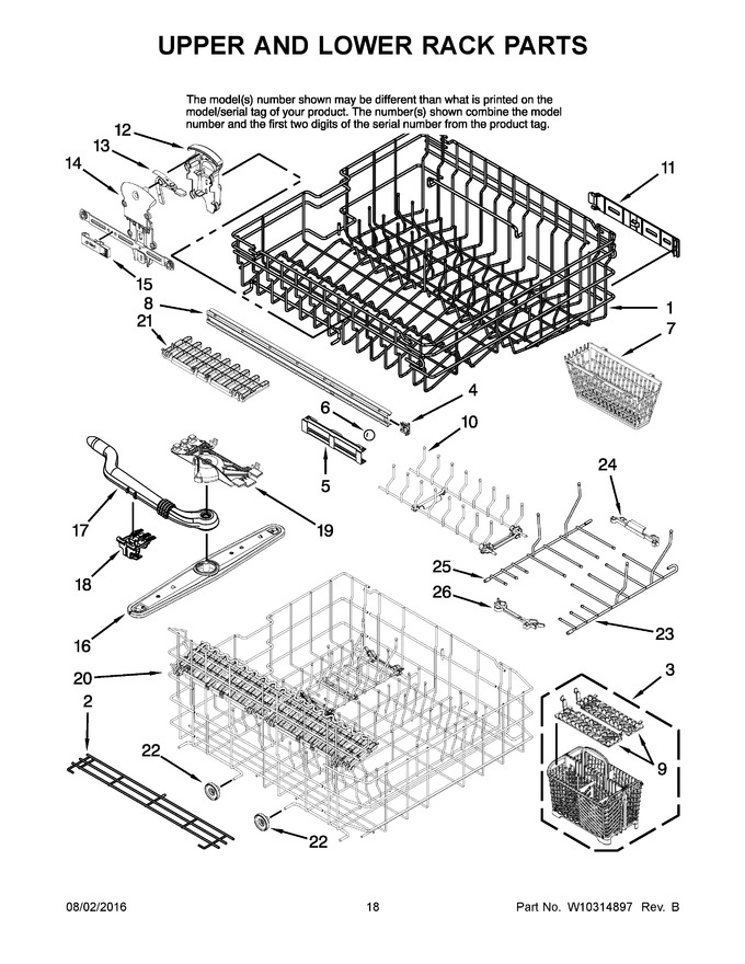 Diagram for JDB1255AWW2