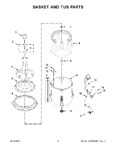 Diagram for 04 - Basket And Tub Parts