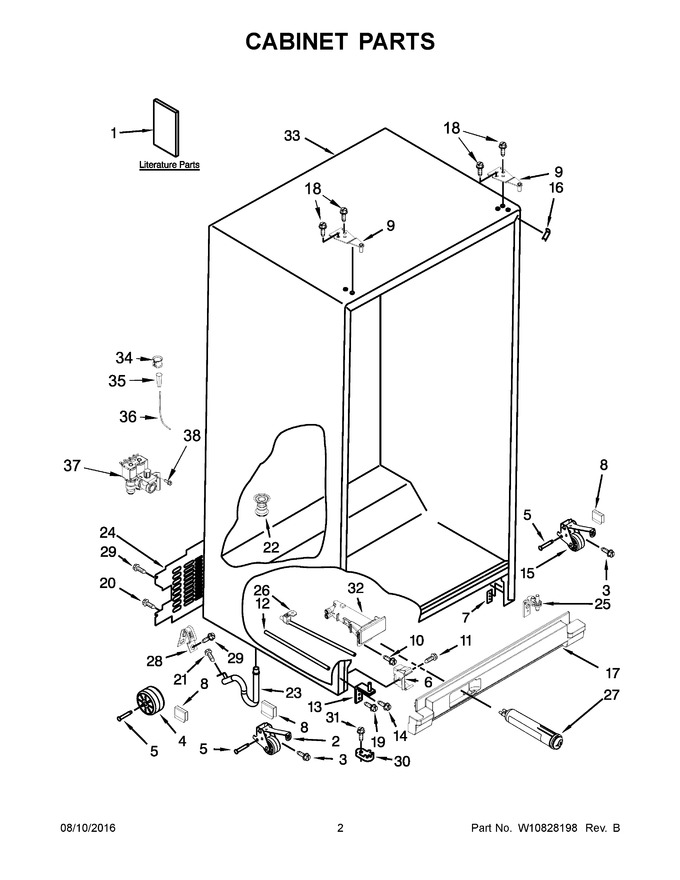 Diagram for ASD2575BRB03