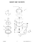 Diagram for 04 - Basket And Tub Parts