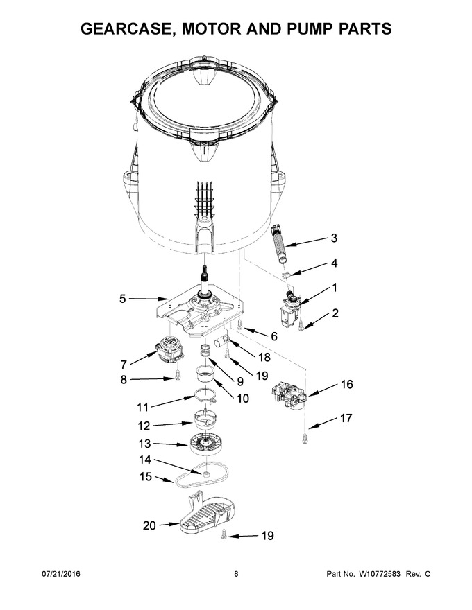 Diagram for NTW4615EW0