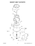Diagram for 04 - Basket And Tub Parts