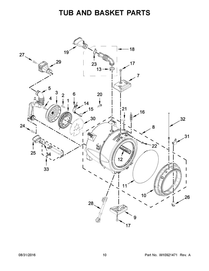 Diagram for MHW8150EC0