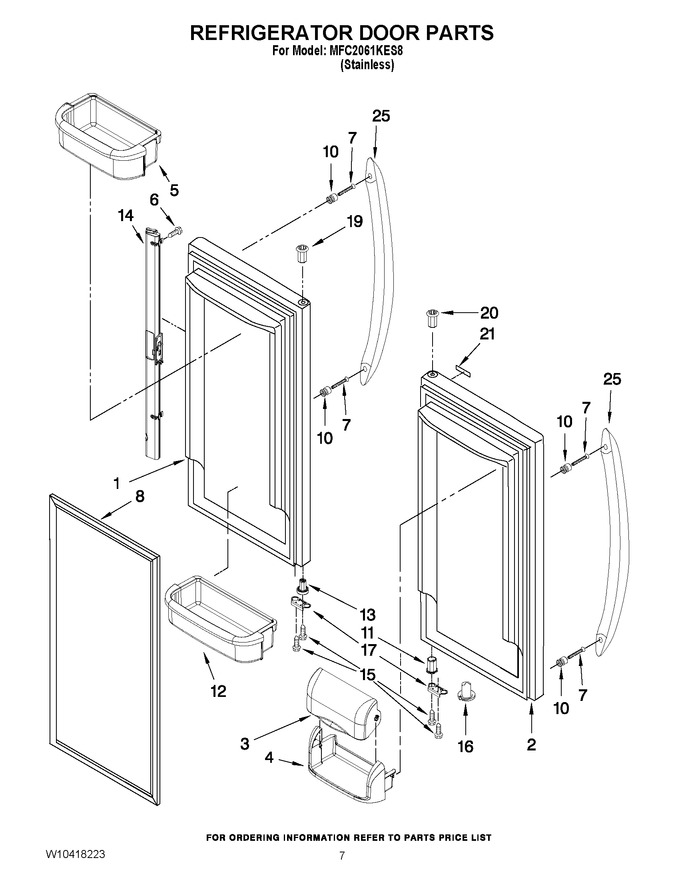 Diagram for MFC2061KES8
