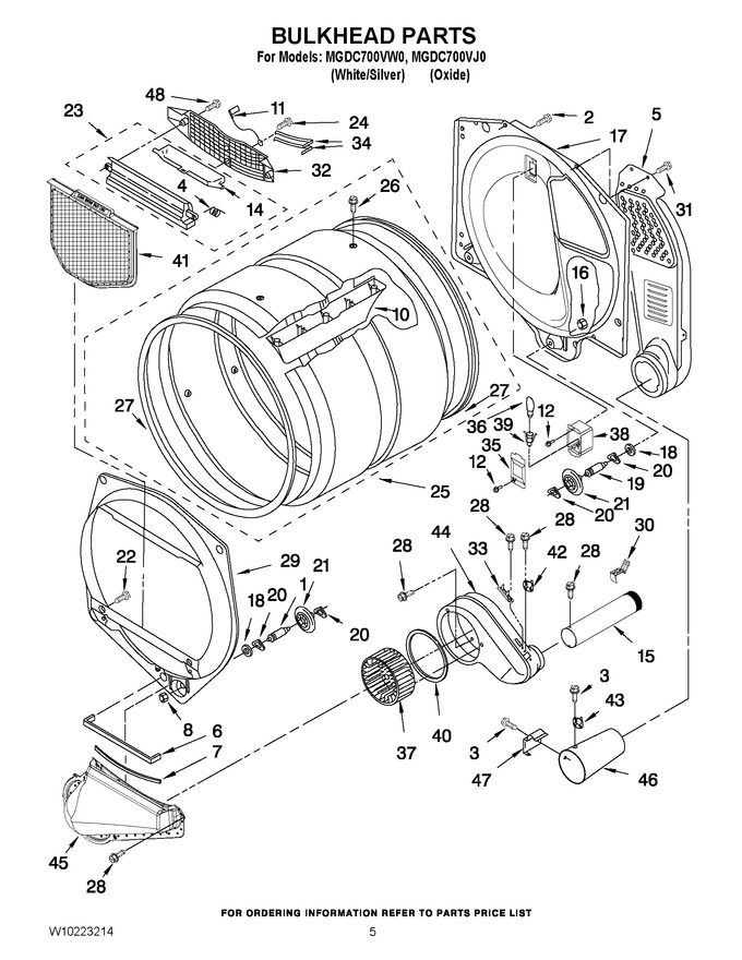 Diagram for MGDC700VW0