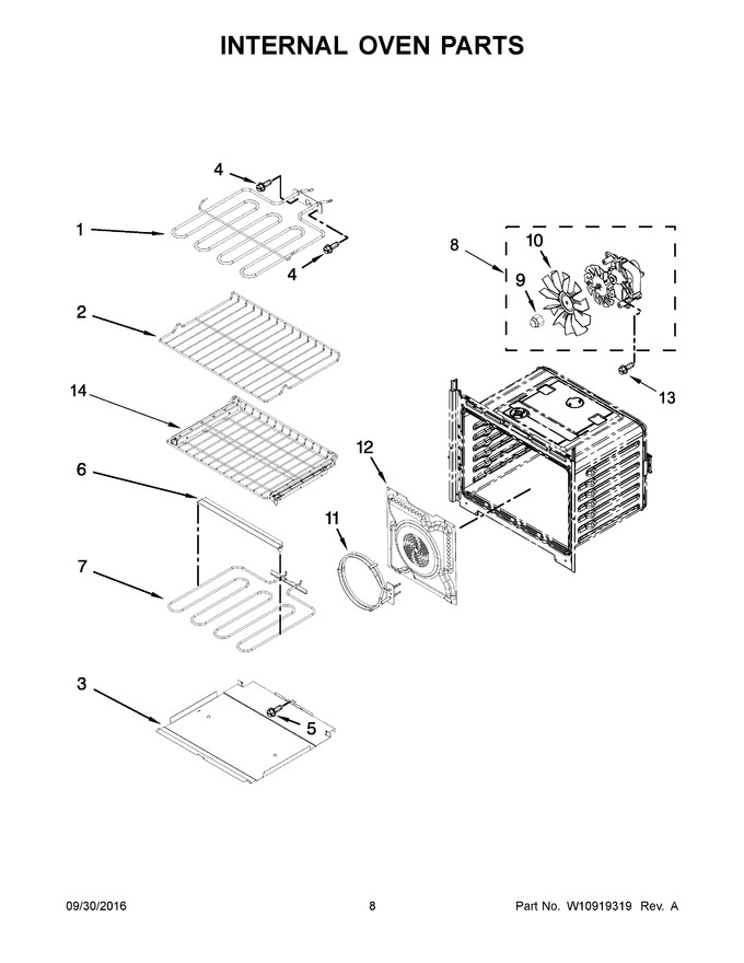 Diagram for MEW9530FW00