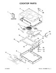Diagram for 02 - Cooktop Parts