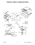 Diagram for 04 - Freezer Liner & Icemaker Parts