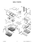 Diagram for 08 - Shelf Parts