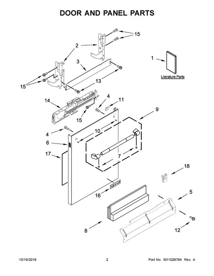 Diagram for JDB9000CWP3