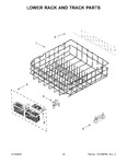 Diagram for 10 - Lower Rack And Track Parts