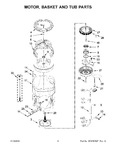 Diagram for 04 - Motor, Basket And Tub Parts