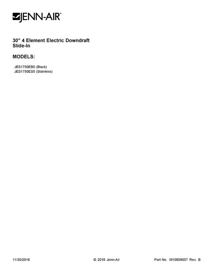 Diagram for JES1750ES0