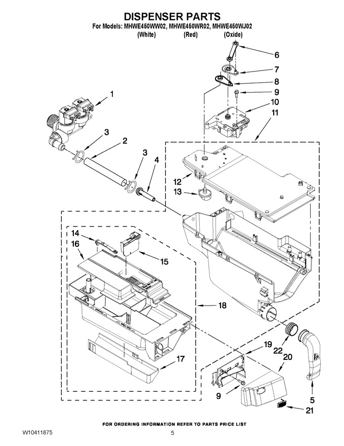 Diagram for MHWE450WJ02