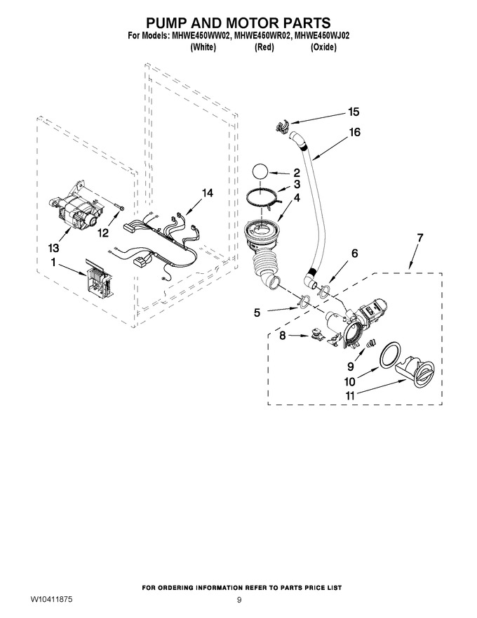 Diagram for MHWE450WJ02