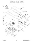Diagram for 02 - Control Panel Parts