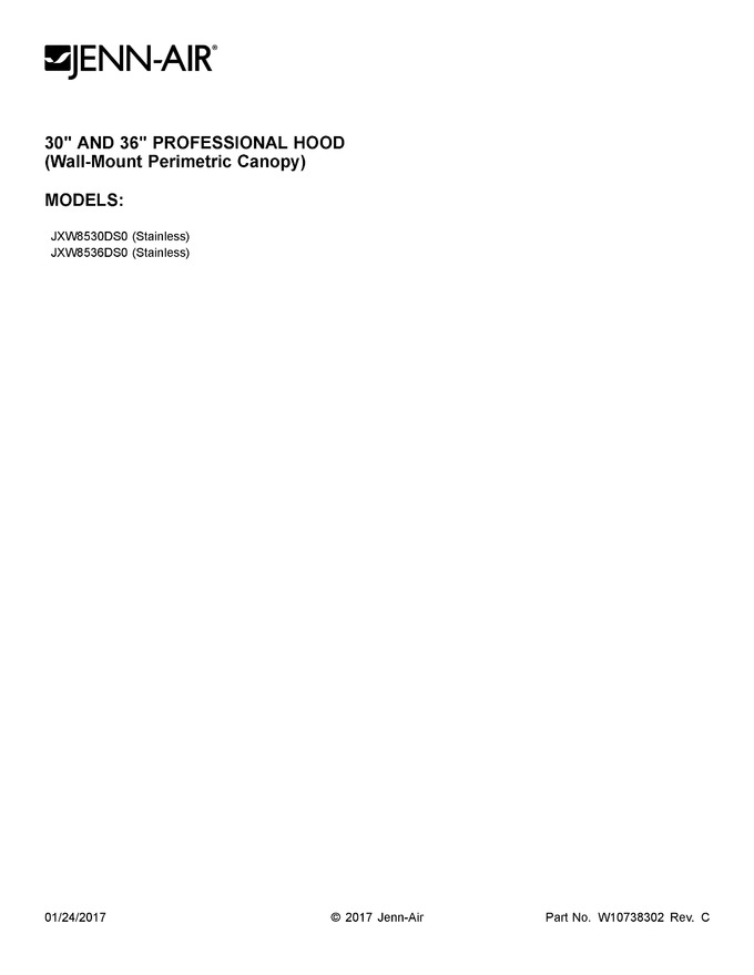 Diagram for JXW8536DS0