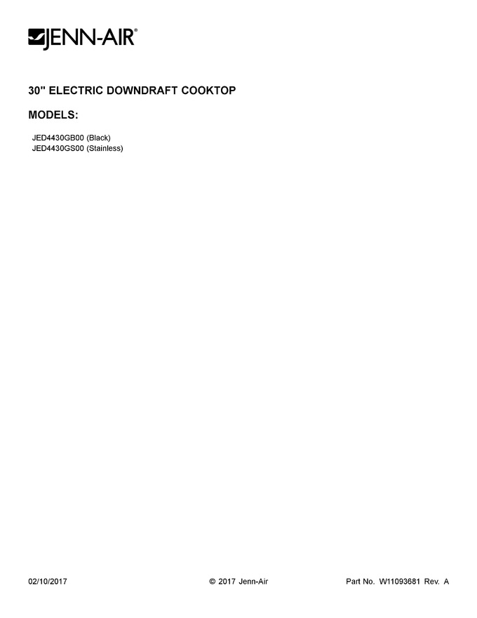 Diagram for JED4430GS00