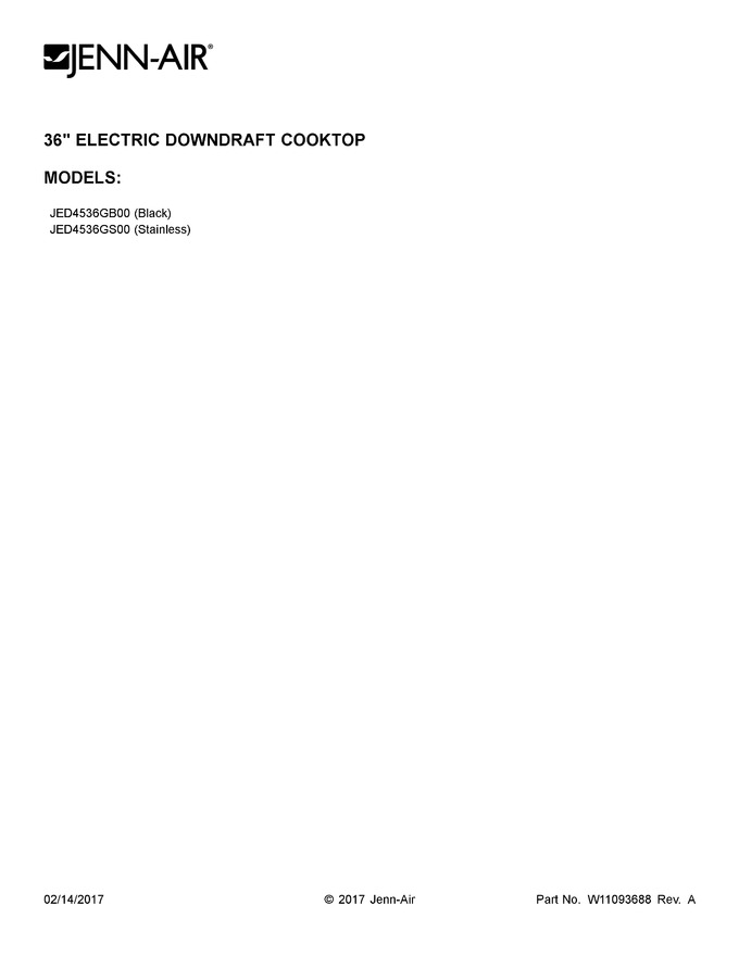 Diagram for JED4536GS00