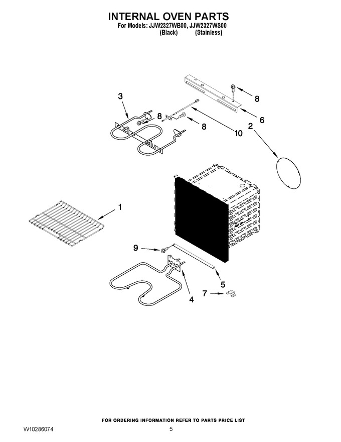 Diagram for JJW2327WB00