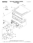 Diagram for 01 - Top And Console Parts