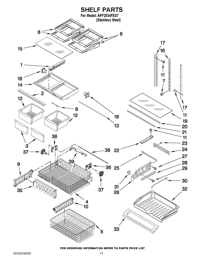Diagram for AFF2534FES7
