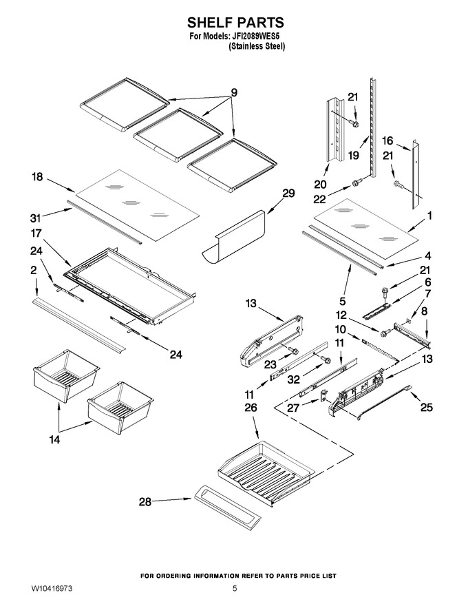 Diagram for JFI2089WES5